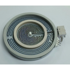 Конфорка электрическая,керамическая,двузонная с термостатом, 230V 2.2KW HL-T230R