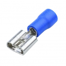 Разъём (клемма) плоский изолир. РПИ-М 2,5-(6,3) синий