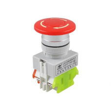 Кнопка КН 49 "СТОП"-49.00.02 с фиксацией