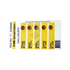 Жиклеры , форсунки для газовых плит на сжиженный газ ,пропан.(Комплект)